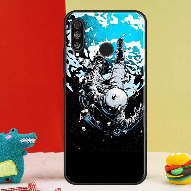 Moon Stars Space For Huawei Nova 9 10 SE 12i 12s 11i 5T Y91 Y90 Y60 Y70 Y72 Y61 P60 Pro P20 P30 P40 Lite Case