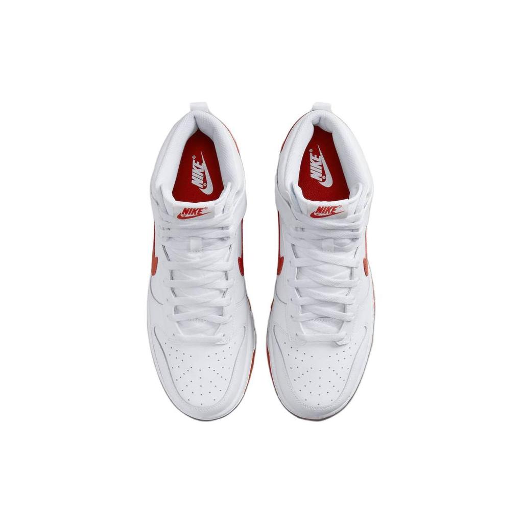 Nike Dunk High White Picante Red Men Sneakers DV0828-100