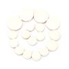 17 Pcs Clarinet Key Pads White Musical Woodwind Wind Music Instrument Replacement