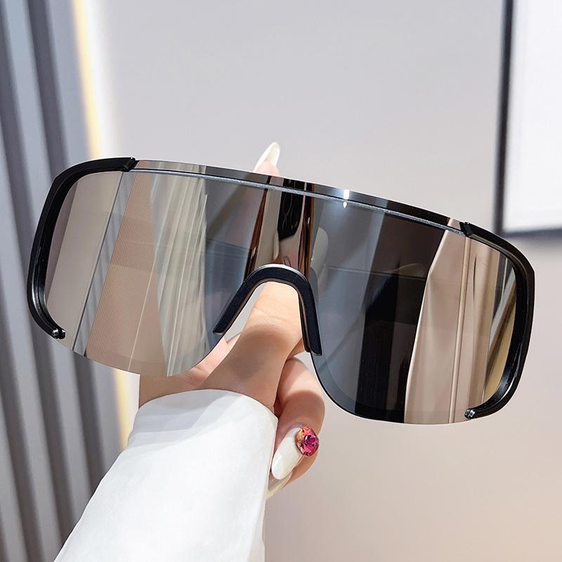 Large Frame Cycling Sunglasses Windproof Glasses for Men Women Outdoor Climbing Ski Shades Sports Eyewear