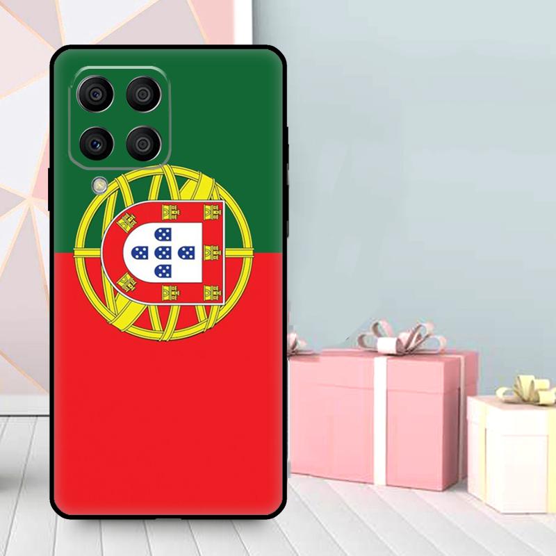 Portugal Flag Case For Samsung Galaxy M56 M52 M32 M53 M16 M11 M21 M31 M35 M12 M13 M14 M15 M36 M55 M34 M54