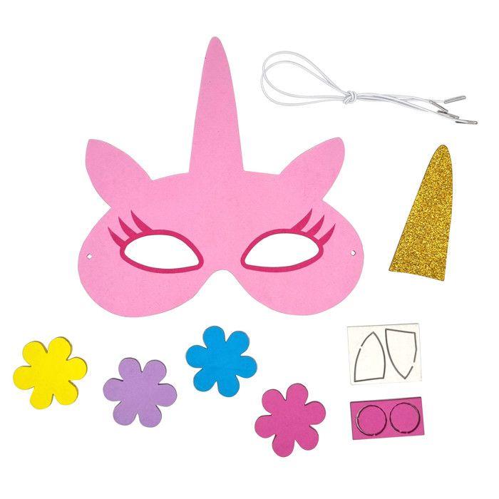 MegaCréa DIY - Einhorn-Maske für Kinder