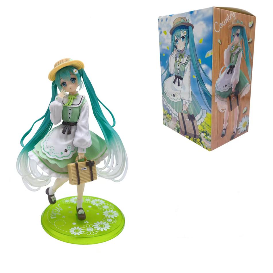 Judai Fashion Figure Hatsune Miku Country Pvc Action Figure Model Doll Toys Gift
