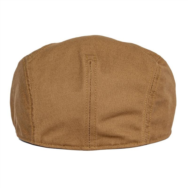Men's 100% Cotton Newsboy Caps High Quality Classic Flat Cap Gatsby Ivy Golf Cabbies Hat for Male Trucker Driver Hats