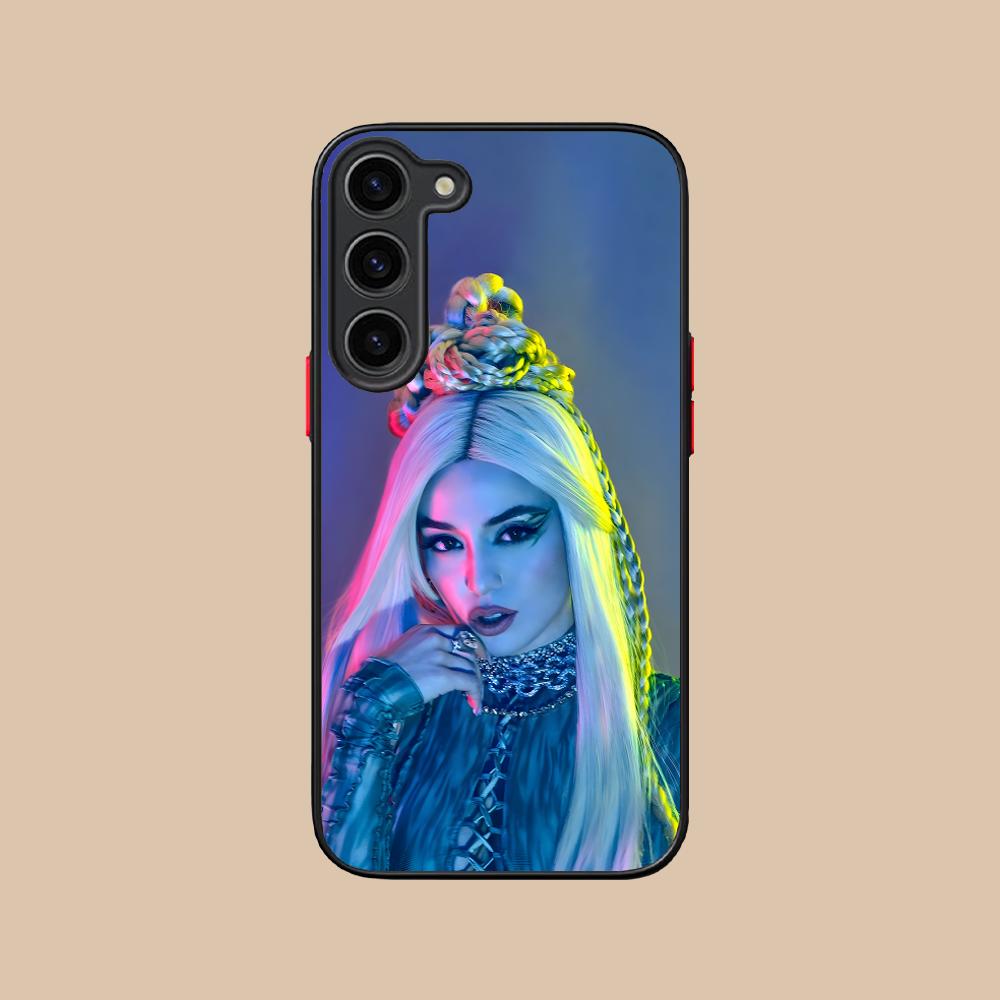 Fashion Ava Max Silicone Mobile Phone Case for Samsung Galaxy S26 S25 S24 S23 S22 S21 Plus FE Ultra Colorful Cover
