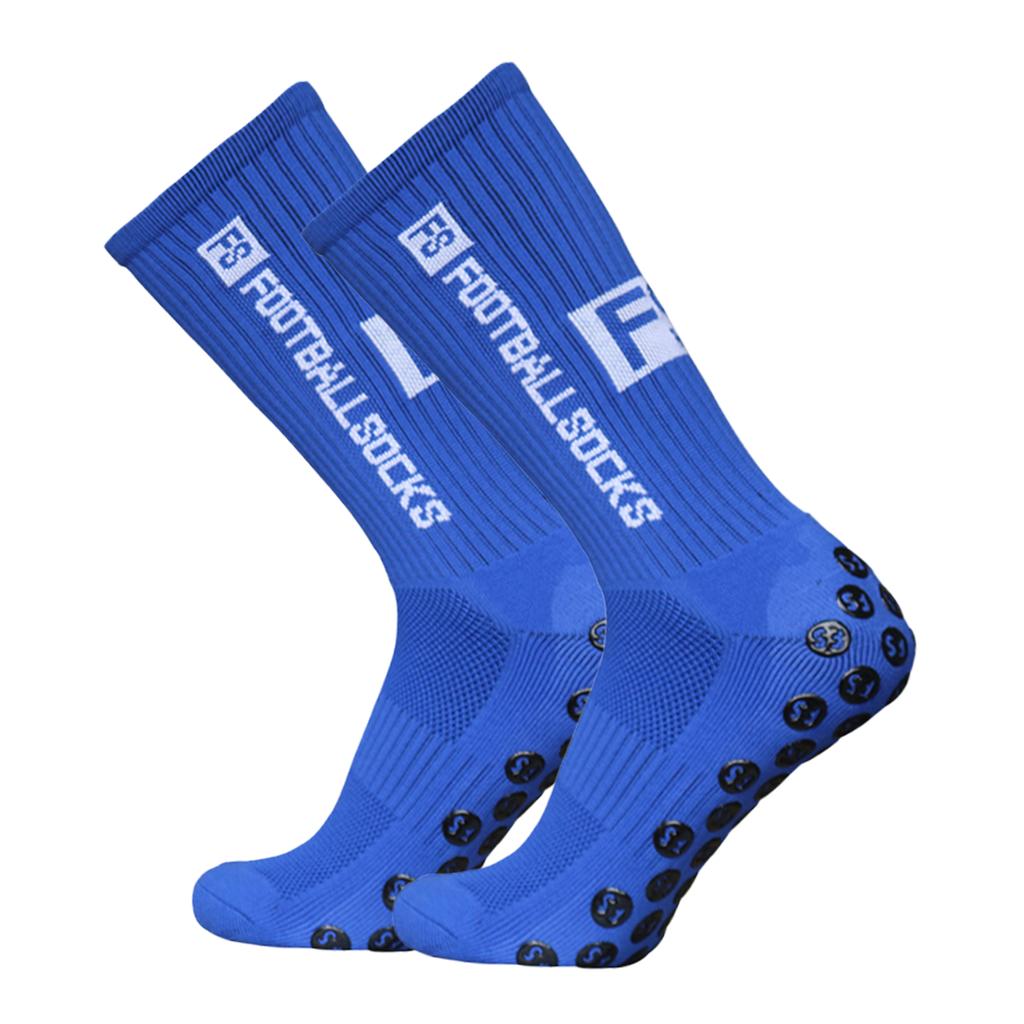 Outdoor Sports Running Socks Stretch Socks Athletic Football Soccer Socks Anti Slip Socks with Grips EMA
