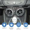 Autocollant de protection de panneau décoratif de climatisation de commande centrale de voiture pour Chevy Camaro 2016 Up accessoires de voiture ABS, jaune