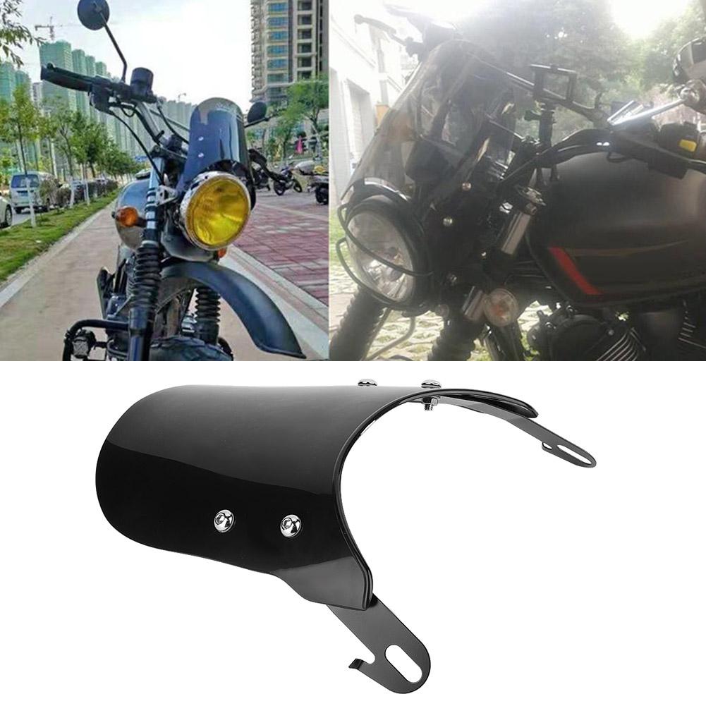 Moto 5 7 pouces Phare Phare Pare-brise Rétro Déflecteur Convient pour HONDA