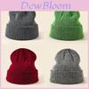 Gorro de Inverno Tricotado Para Homens e Mulheres Com Material Acrílico e Proteção para as Orelhas Para Uso ao Ar Livre Mantenha-se Aquecido