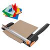 Portable Sliding Paper Knife Trimmer Cutting Machine Photo Label Cutter Office Supplies