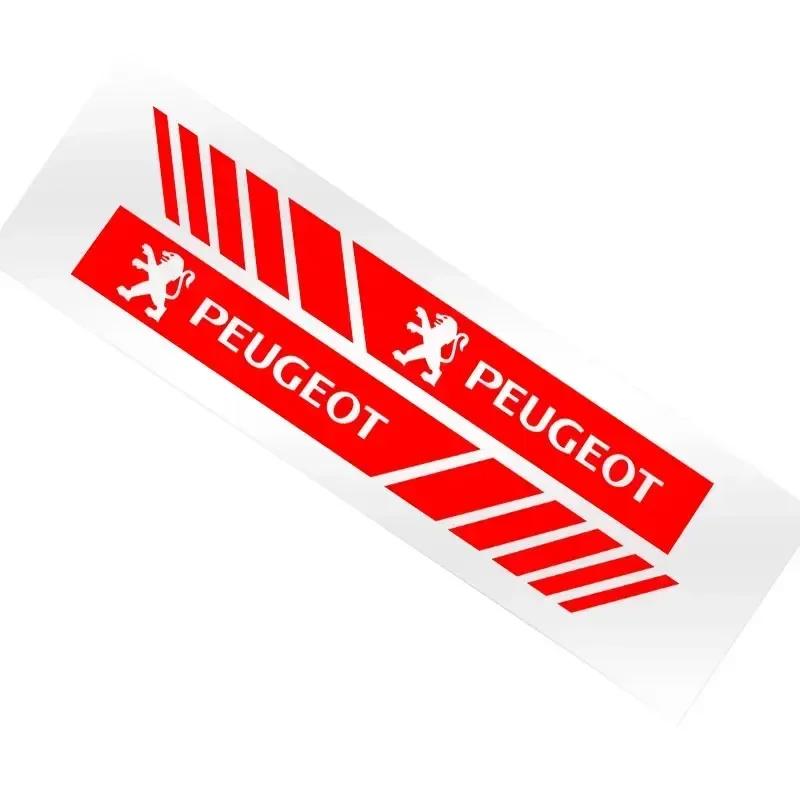 Για Peugeot 2τμχ Στυλ Αυτοκινήτου Αυτοκόλλητα Decal Καθρέπτη Οπισθοπορείας Στυλ Αυτοκινήτου για Peugeot 5008 4008 3008 207 308 408 307 508 GT Auto A