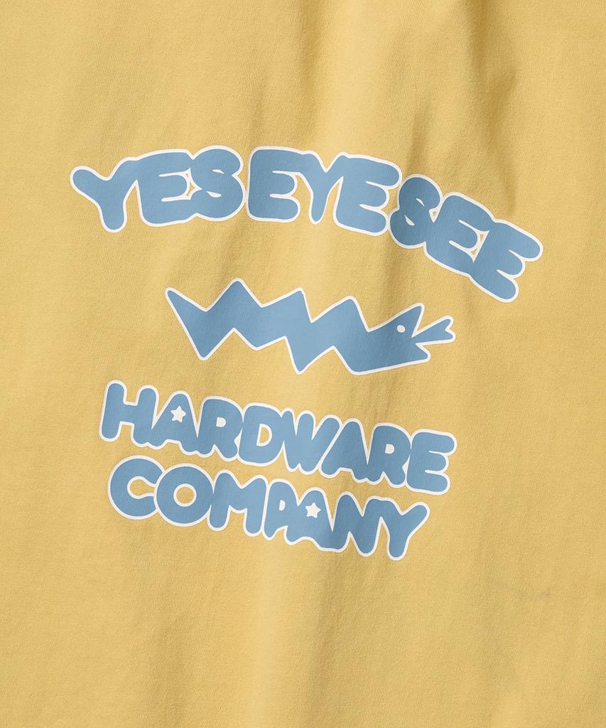 YESEYESEE Sn Hardware Washed Tee Light Mustard