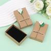 2/3/5/10Pcs Jewelry Gift Box Bracelet Necklace Organizer Storage Box Paper Cardboard Packaging Container With Sponge
