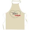 Kitchen Apron - Irreplaceable Architect - Durable Cotton - Printed In France - Humorous Design