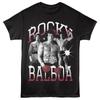 Rocky Movie T-Shirt ITALIAN STALLION BALBOA CHAMPION New Official Black Merch Unisex T-Shirt