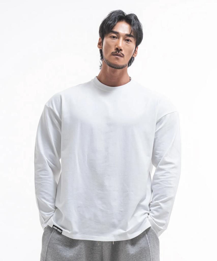 Pijikeolgameoncheu [2Pack] P2302 Modal Spandex Daily Oversized Long Sleeve [4 Colors]