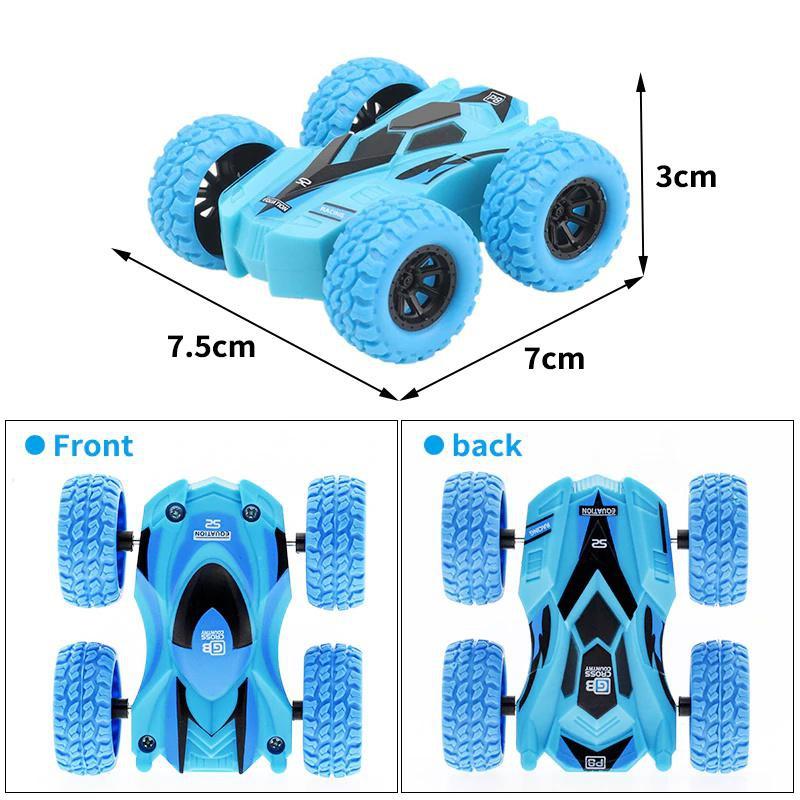 Cute Vehicle Toys Crashworthiness And Fall Resistance Safety Shatter-Proof Model Boy Funny Toy For Kids Double-Side Inertia Car