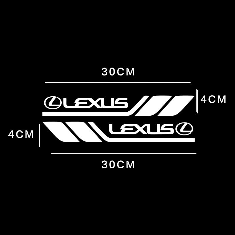 Suitable for Lexus Logo ES300 IS300 IS350 ES250 ES350 IS250 CT200H GS350 NX200 Sticker Decal Logo Sticker Badge