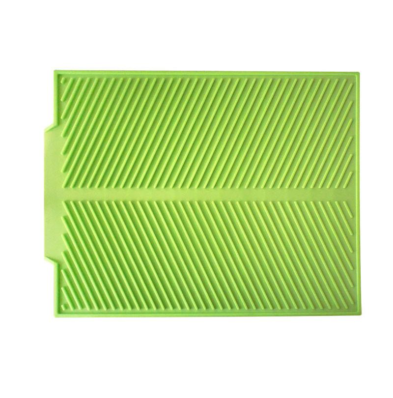 Silicone Square Dish Drying Mat Heat Resistant Draining Tableware Dishwasher Durable Cushion Pad Dinnerware Table Place Mat