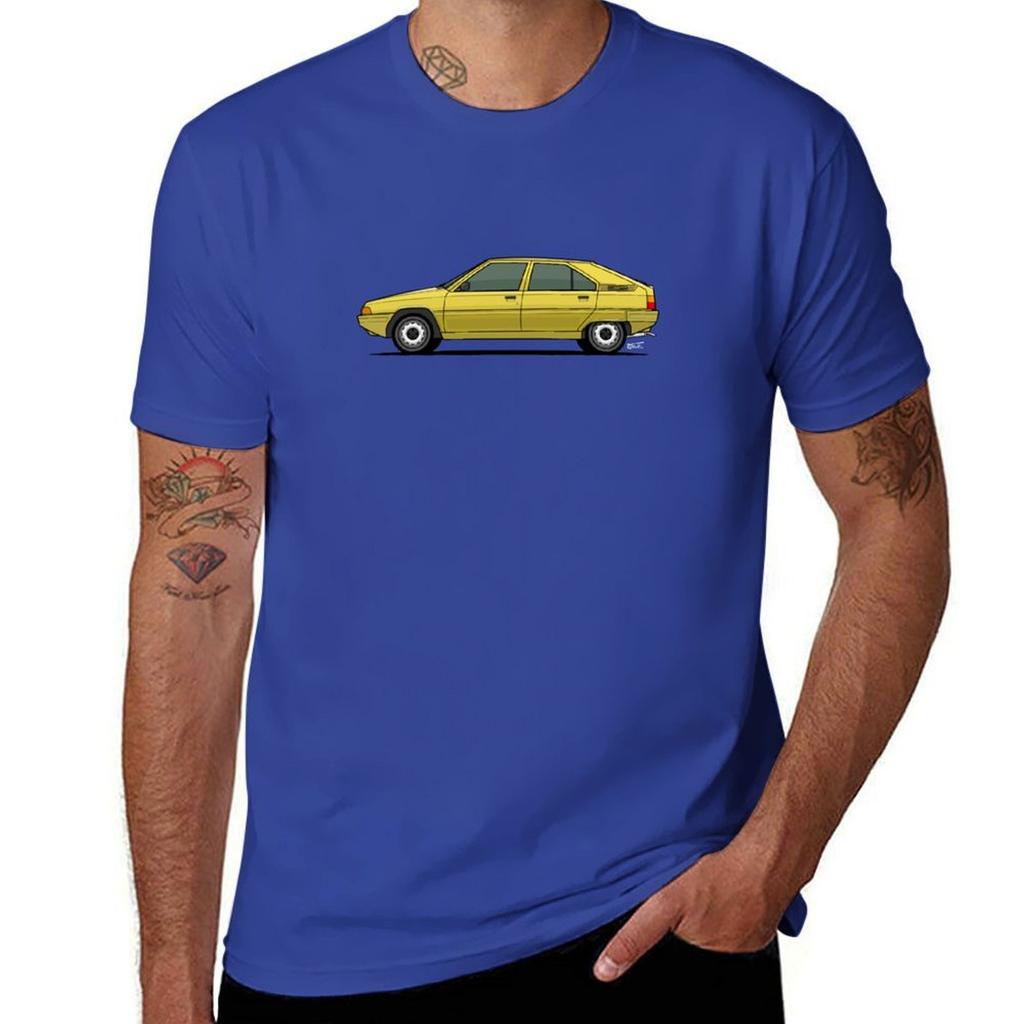 Citron BX 14 - Single Illustration - Jaune Cédrat T-Shirt anime heavyweights hippie clothes T-shirt men