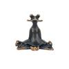 1PC Retro Copperware Incense Socket Zen Frog Ornaments Solid Pure Copper Frog Tea Pet Incense Holder Ornaments