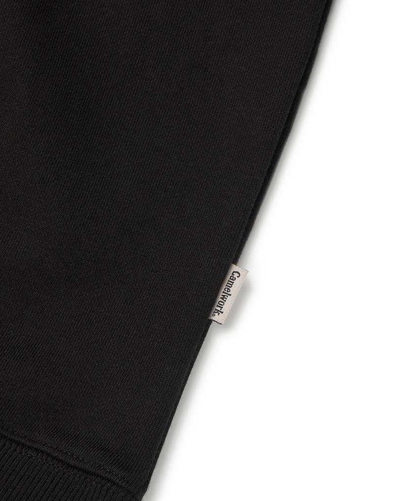 CAMEL WORK Small Logo Sweatshirt (Black)