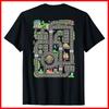 Kid Play Cars On Dad Back Race Track Mat Fathers Day Black Cotton T-Shirt Unisex T-Shirt