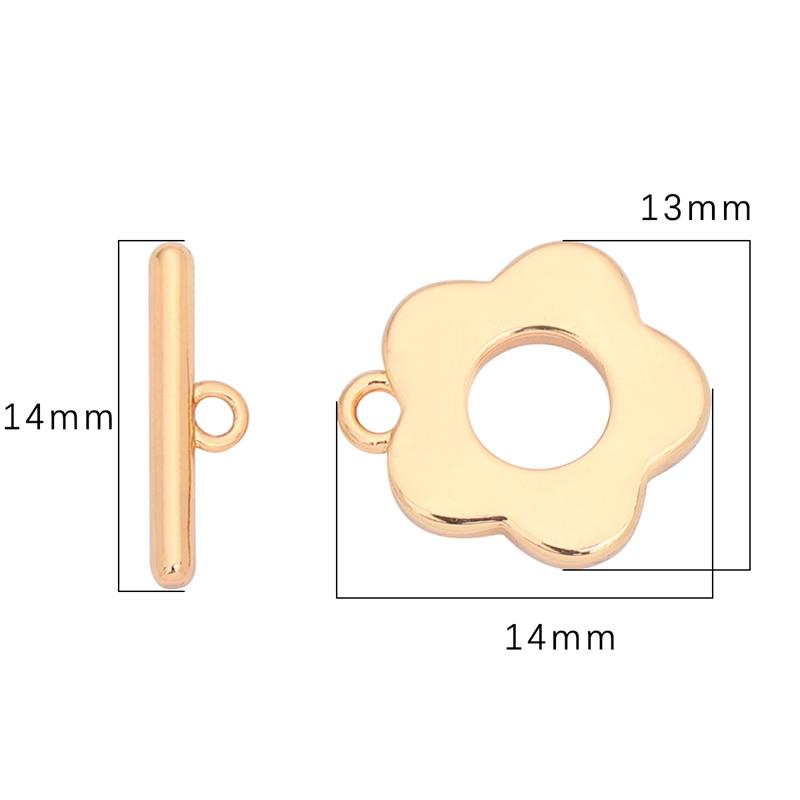 1 Set/påse Koppar OT Spänne Spänne För DIY Halsband Armband Örhängen Smycketillverkning Hantverkstillbehör
