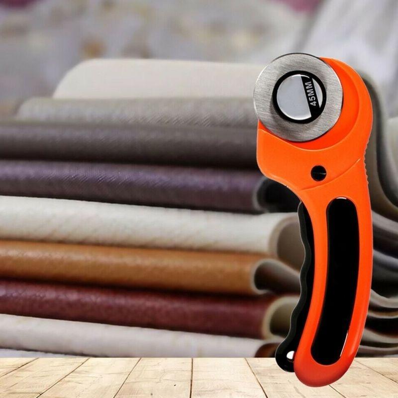 45 mm Rotary Cutter Set Blades Tyg Circular Quilted Leather Cutter Leathercraft Syverktyg
