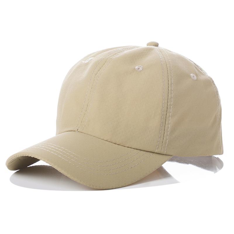 Sommer schnelltrocknende Hut Herren Koreanische Baseballkappe Outdoor Sportkappe Atmungsaktiver Sonnenhut Damenmütze