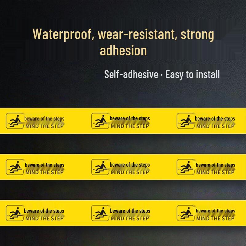 Warning Anti-Slip Stair Decal - Watch Your Step