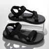 Summer Men's Sandals Outdoor Wadable Man Support Yoga Mat Gladiator Open Beach Slippers Antiskid Durable Flat Men Shoe Size40-45