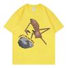 I Don't Like This Rock Marcus The Worm Funny Meme T-shirt Men's Women Casual Short Sleeve T-shirts High Quality T Shirts