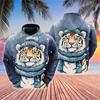 New Cute Tiger Cub Graphic 3D Print Hoodies Men Women Oversized Hoodie Pullovers Hooded Sweatshirts Tracksuit Coats Kid Clothing