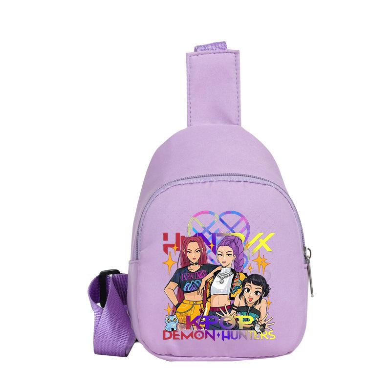 Animation Cartoon Printing Korean Version Trend Lightweight Backpack Women'S Large-Capacity Primary And Secondary School Student Schoolbag