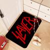 Tapis de Bain Musique Groupe Heavy Metal S-Slayer Style Nordique Tapis de Porte Maison Tapis de Bain-Toilettes Chambre à Coucher Tapis de Porte Bienvenue