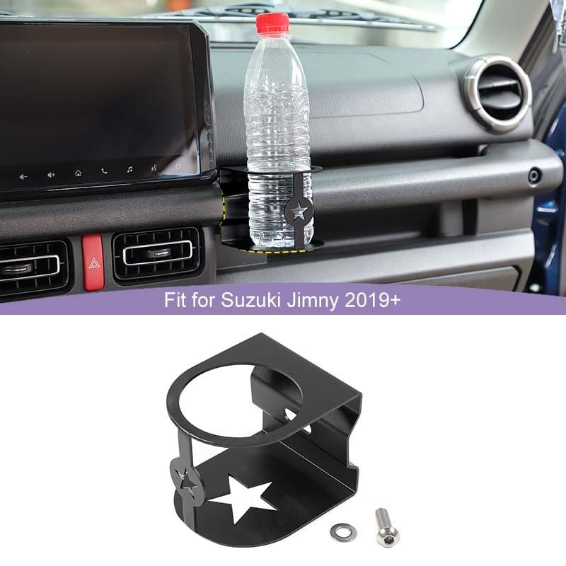 Metall Multi-funktionale Wasser Tasse Halter Halterung Rack Unterstützung Für Suzuki Jimny 2019 Up Innen Zubehör