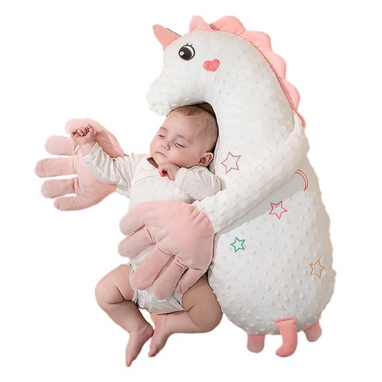 Baby-Klopfenkissen zum Einschlafen, Schnullerkissen für Neugeborene, verhindert Schreckreflexe, einstellbare Schlagintensität, Schlaf, Baby-Klopfen