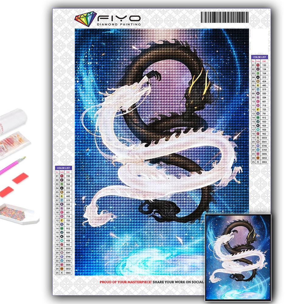 Full 5D Diy Diamond Painting Chinese Dragon 5D Diamond Painting