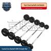 Jingliansheng Fixed Rubber-Coated Barbell