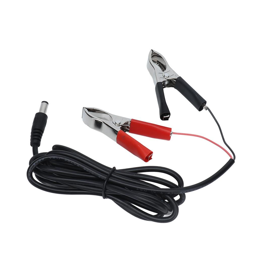 Battery Charger Cable Adapter Clamp Charging Clip Connector 1.5 Meters 12V‑24V Accessory