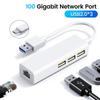 USB eterneto adapteris C tipo USB iki Rj45 Lan prievadas 100Mbps Gigabit tinklo plokštė USB 2.0 doko stotis, skirta asmeniniam kompiuteriui nešiojamam kompiuteriui