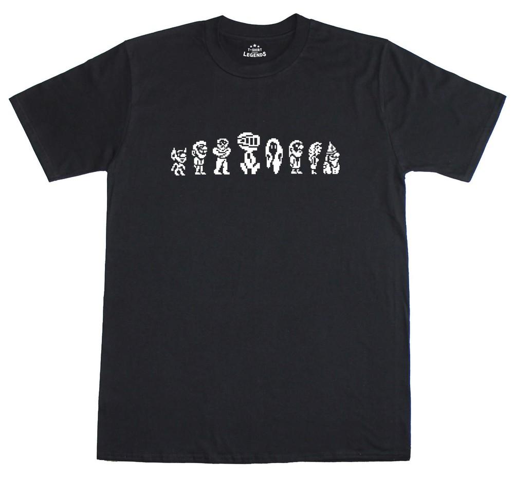 Magic Knight Spellbound Family 8-Bit Spectrum 48k C64 Retro T-Shirt