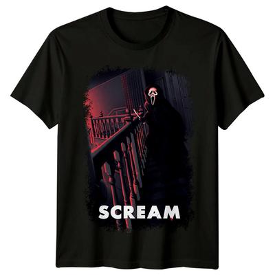 Scream (1996) Movie Poster Inspired T-Shirt Retro Horror Scary Tee Unisex