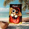 Custom Name Ultra-Soft Beach Towel with Gremlins Theme,Ideal for Pool - Camping, Diving - Perfect Travel Essential, Vibrant Beach Towel.
