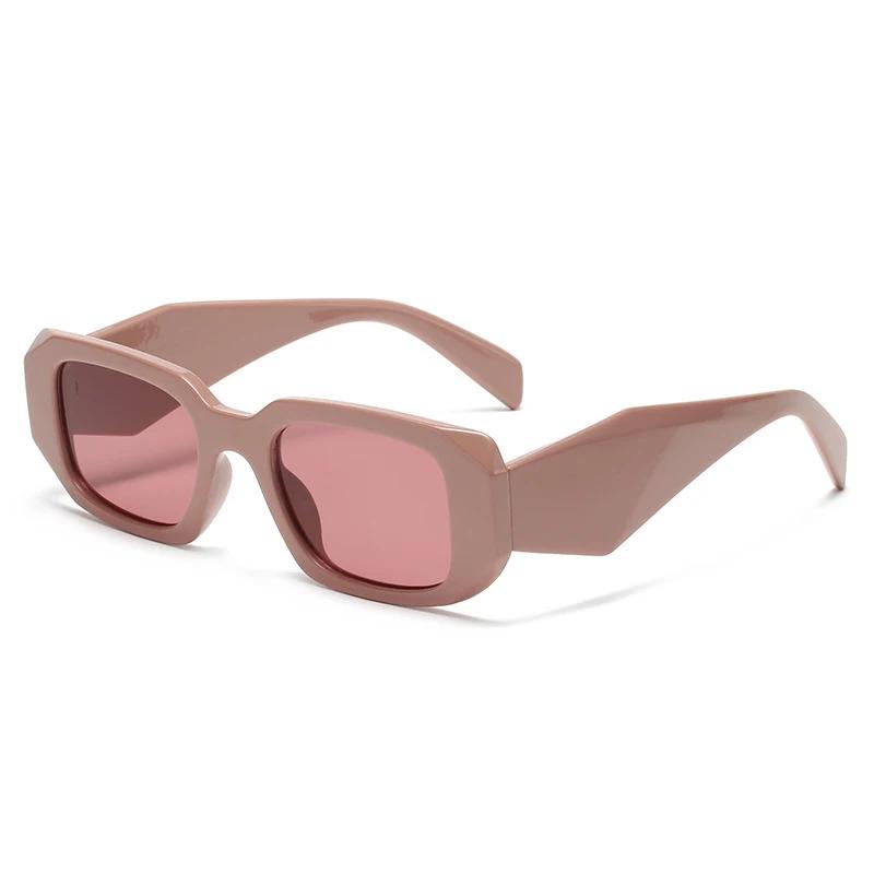 Vintage Classic Square Sunglasses Women Wide Legs Goggles Sexy Small Frame Irregular Polygon Sun Glasses Travel Eyewear UV400