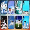 Cool C-Captain T-Tsubasa Phone Case For Samsung S25,S24,S21,S22,S23,S30,Ultra,S20,Plus,Fe,Note,10,9,5G Black Cover