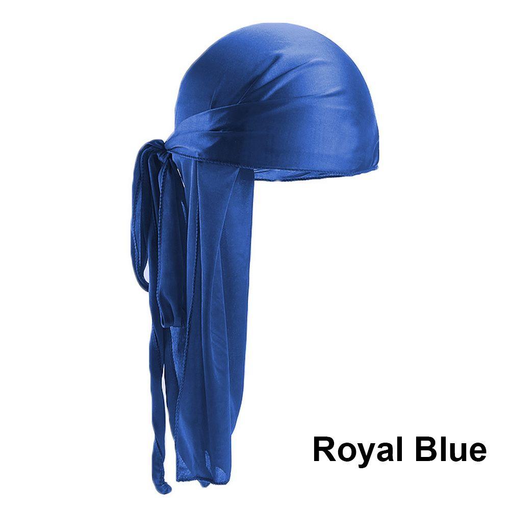 Men Women Adjustable Pre-Tied Cancer Head Scarf Chemo Cap Bandana Silk Durag Pirate Hat Turban Hijab
