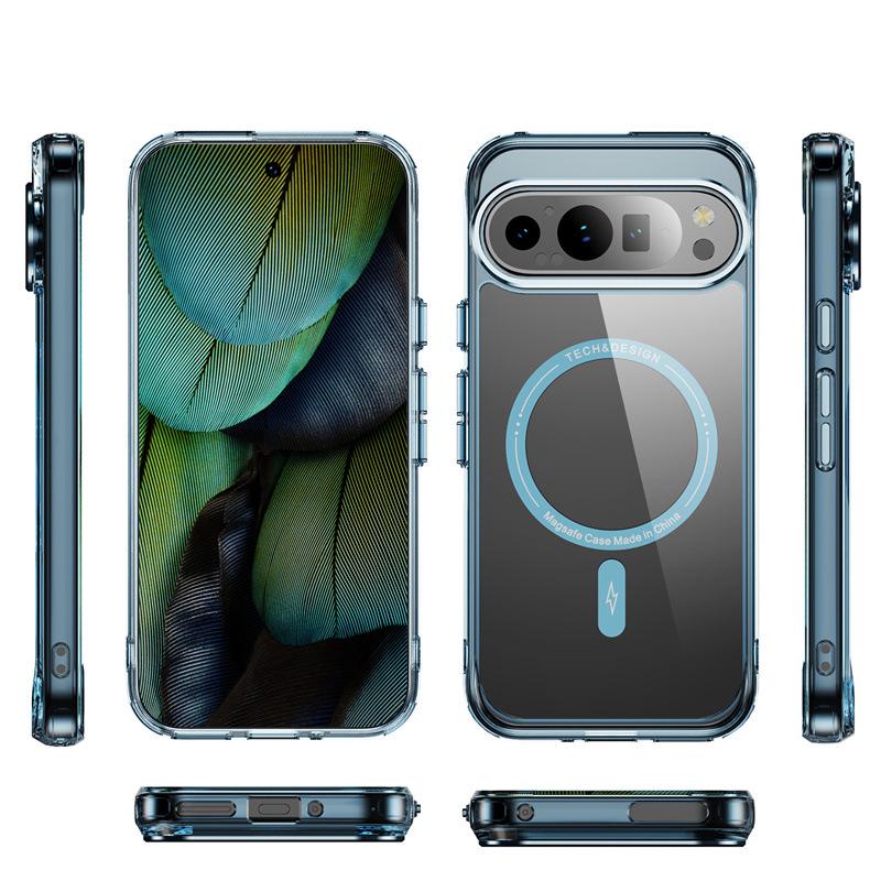 Magnetic Transparent Case for Google Pixel 10/9 Pro/XL/9A