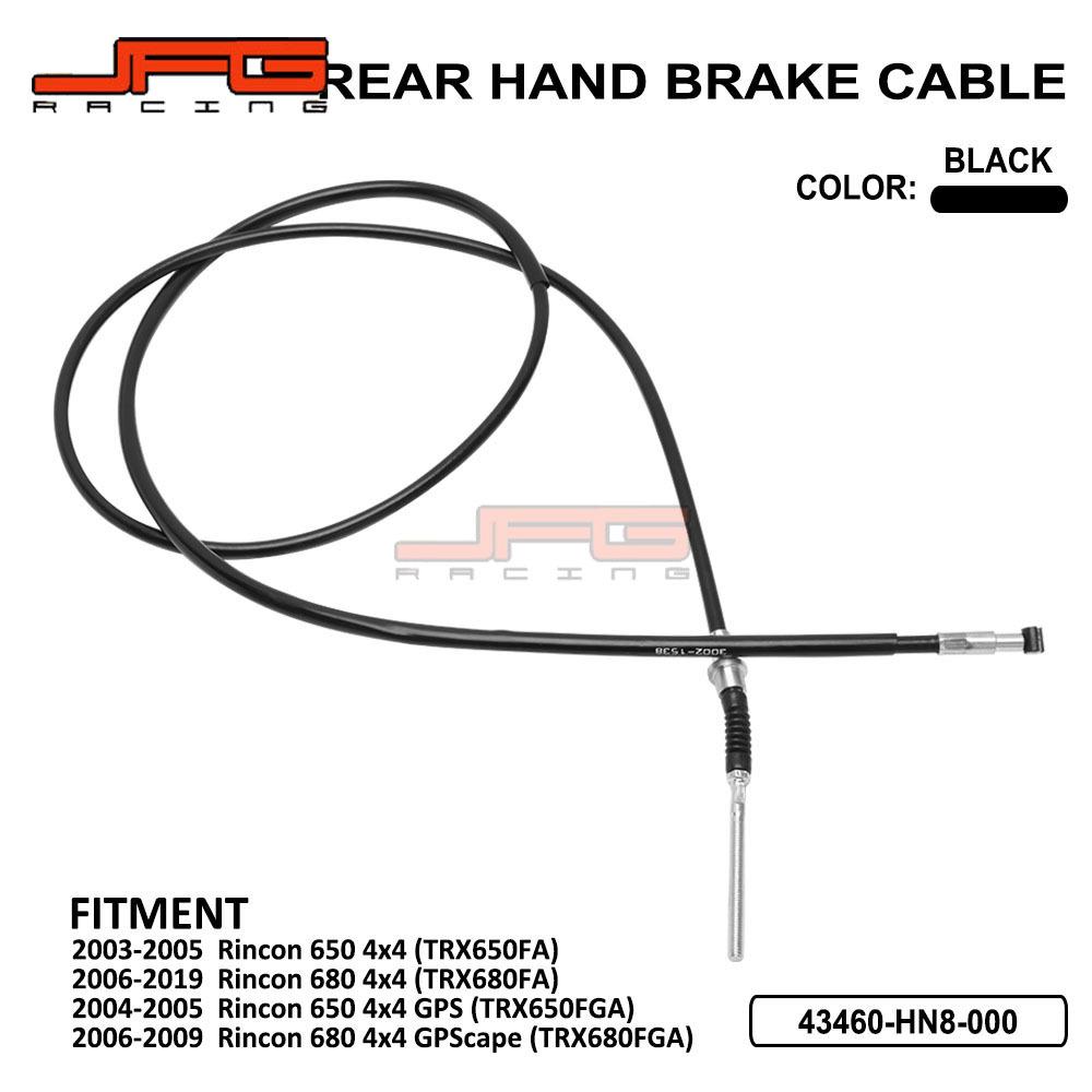 Premium Throttle Cable for Rincon 650 4x4 (TRX650FA) Motorcycle
